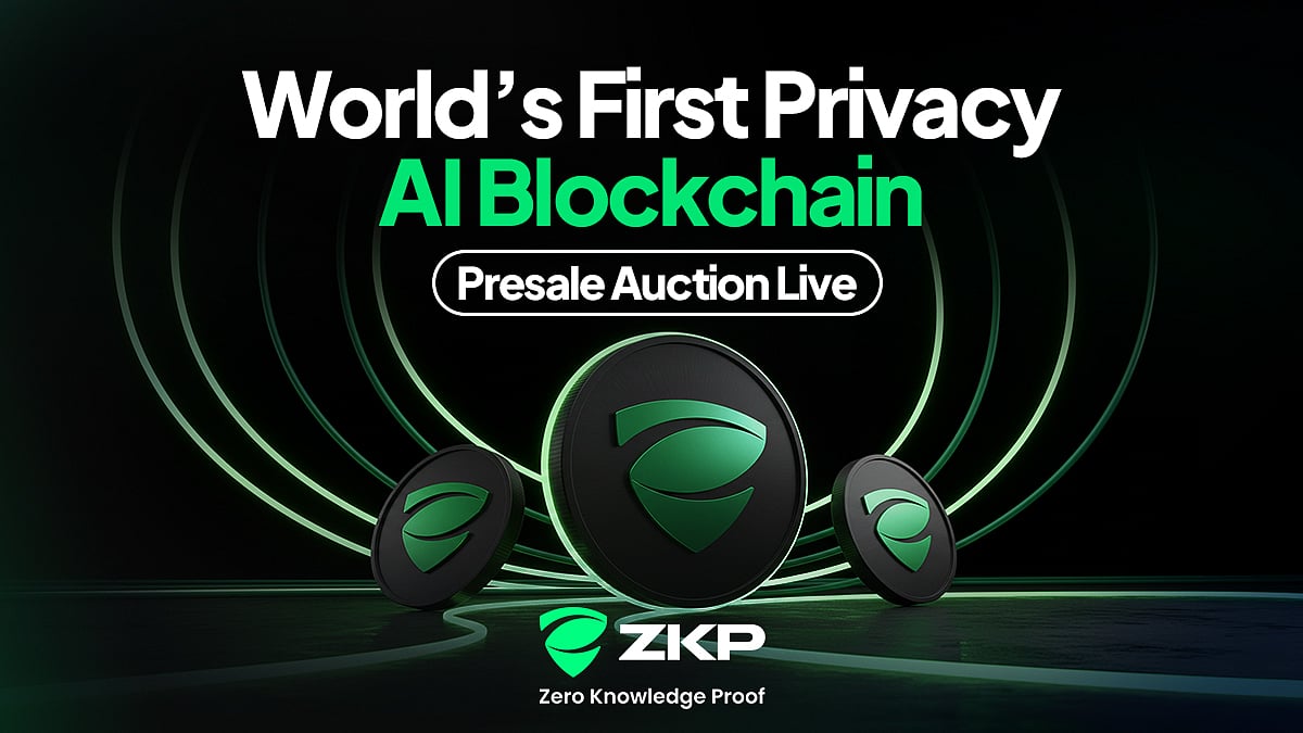 Ethereum Risks Locking Up $800B Worth of Value as ZKP's Presale Auction Draws Global Attention!