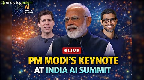AI Impact Summit 2026 LIVE:  PM Modi, Macron, and Global Tech Leaders Take Centre Stage