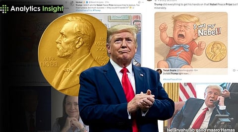 Trump's Nobel Peace Prize Talk Spills Into Meme Tokens as N4T Gains On-Chain Attention
