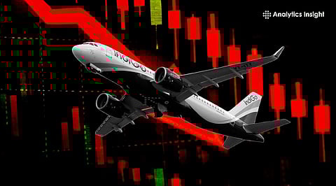 IndiGo Share Price Falls 8% as Crude Oil Surges and Middle East Disruptions Pressure Aviation Stocks