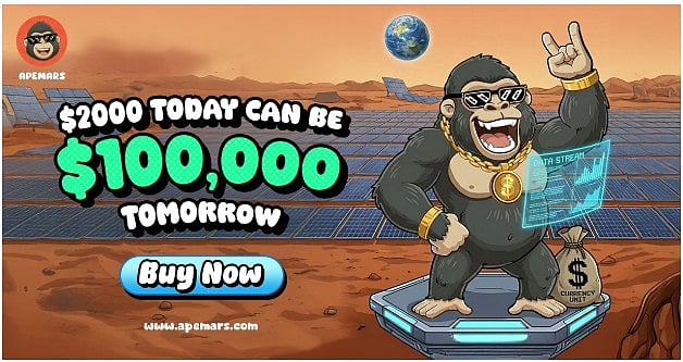 Best Altcoins to Invest: APEMARS Presale Could Skyrocket $2K Into $102K as the Top 100x Coin, While Bitcoin and Falcon Finance Make Waves