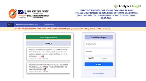 BSNL Recruitment 2026: How to Apply for 120 Senior Executive Trainee Posts