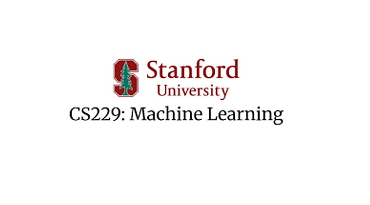 Machine Learning, Stanford University