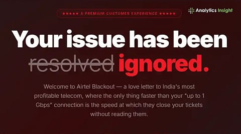 Airtel’s Customer Care Faces Backlash, Frustrated User’s Website Sparks Debate