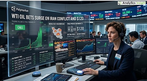 Polymarket WTI Oil Bets Surge on Iran Conflict and $120