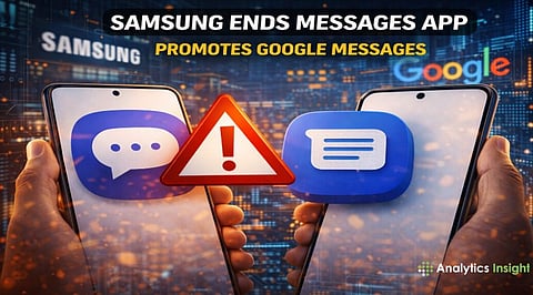 Samsung Ends Native Messaging App Support, Promotes Google Messages