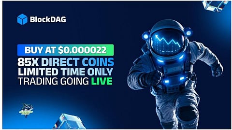 Top Crypto Presale BlockDAG at $0.000022; Are Smart Buyers Quietly Accumulating in April?