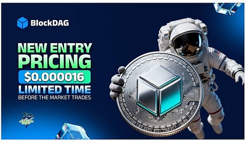 While Dogecoin and XRP Stall, BlockDAG at $0.000016
