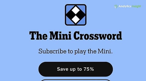 NYT Mini Crossword Answers for Today, April 8, 2026