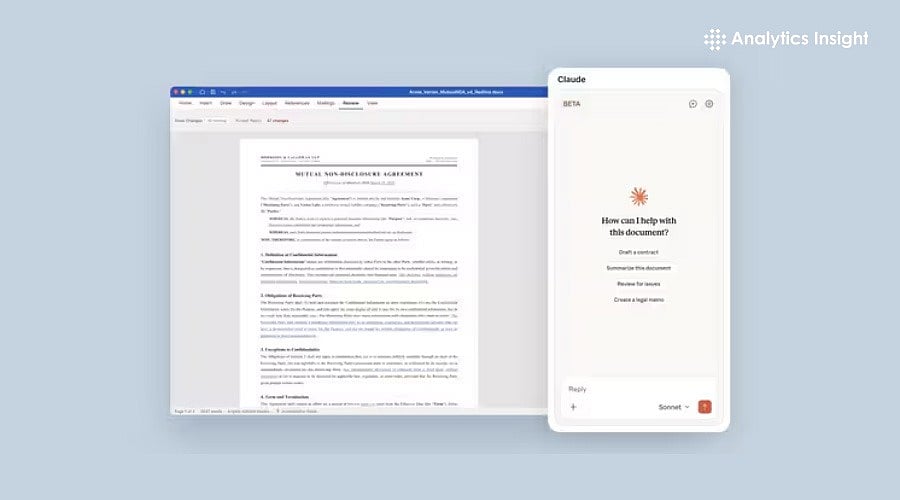 Anthropic Launches Claude for Word: Revolutionizing Legal Review and Financial Editing - Analytics Insight