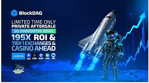 Final Entry at $0.000000726 as BlockDAG Nears Tier-1 Exchange Listings! LINK Targets $9.55 and LTC Price Stays Flat