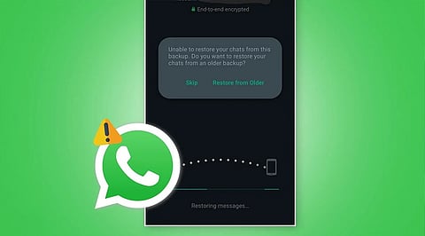How to Fix WhatsApp Backup Issue