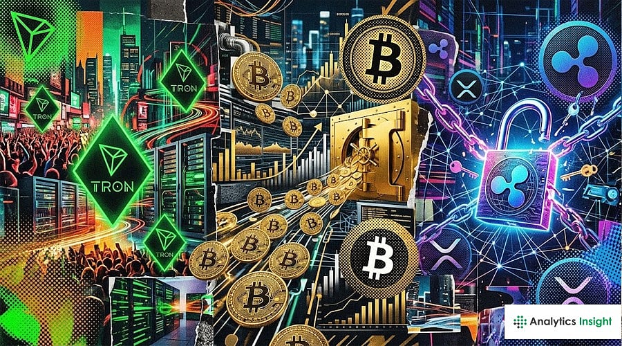 Crypto News Today: Tron Activity Surge, Bitcoin Inflows, and Ripple Unlock