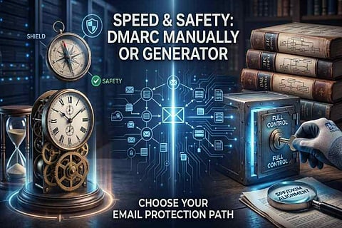 DMARC Generator Vs Manual Configuration: Which Is Faster And Safer?