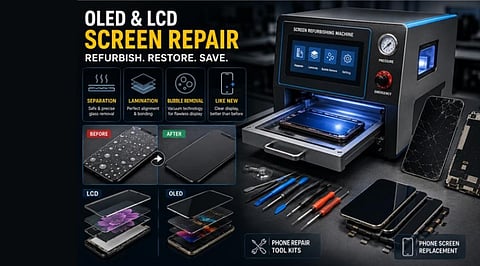 OLED & LCD Repair: Why a Refurbishing Machine Is a Game-Changer