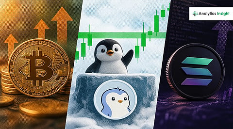 Crypto News Today: Bitcoin Inflows, PENGU Reclaims Key Level, and Solana Upgrade