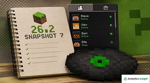 Minecraft 26.2 Snapshot 7: New Music, Potent Sulfur Changes, and More