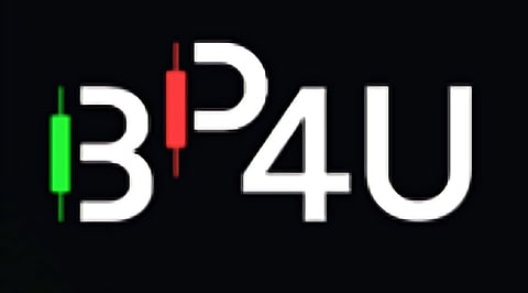 BestProp4U logo with green trading candles on a dark background