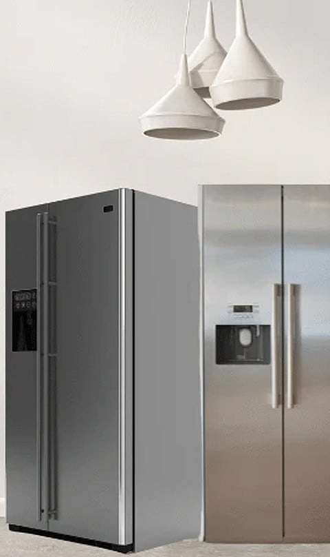 Top Side-by-Side Refrigerators with Inverter Compressor