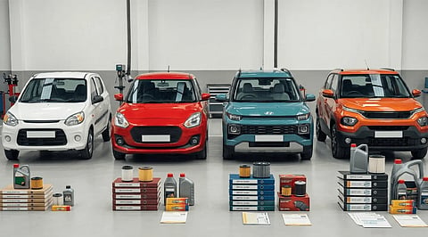 Car Service Costs in 2026 Compared: Maruti, Hyundai, Tata, Mahindra 