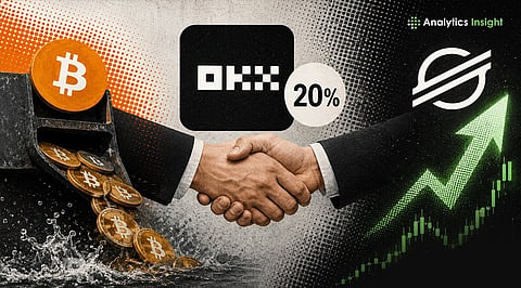 Crypto News Today: Bitcoin Outflows, OKX Acquires 20% Stake, and Stellar Jumps 50%