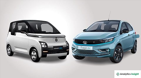 Tata Tiago EV at Rs. 6.99 Lakh with 226 km Range Sparks Competition with MG Comet