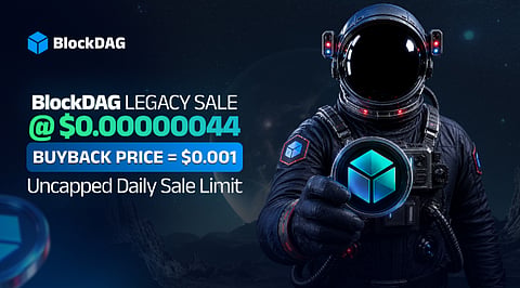 While ETH and XLM Traders Panic, BlockDAG Opens $0.00000044 Entry with Guaranteed $0.001 Exit