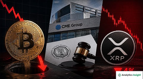 Crypto News Today: Bitcoin Outflows, CME Group to Sue CFTC, and XRP Fell 4% 