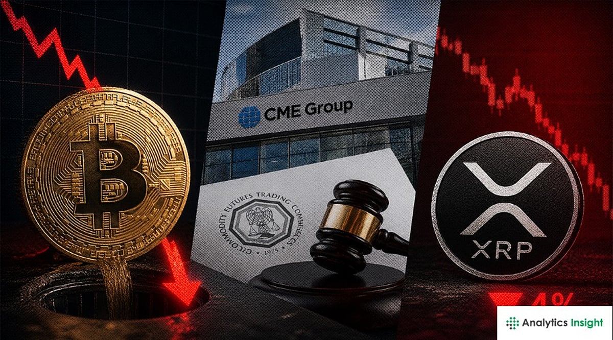 Crypto News Today: Bitcoin Outflows, CME Group to Sue CFTC, and XRP Fell 4%