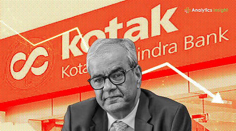 Kotak Bank Shares Slip 3% to Rs. 398.95 After CEO Ashok Vaswani Confirms Year-End Exit