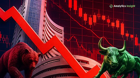 Stock Market Today: Sensex Falls 155 Points, Nifty Slips to 23,886 as IT Stocks Drag; Small-Caps Gain 
