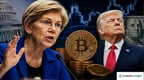Elizabeth Warren Seeks Tougher Crypto Rules After Trump Discloses $1.4B Earnings 