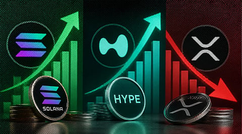Crypto News Today: Solana and HYPE ETF Inflows Rise as XRP Funds Face Fresh Outflows
