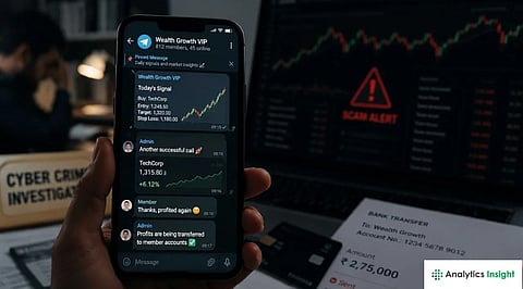 Cyber Fraud Alert: WhatsApp and Telegram Trading Groups Use Fake Apps to Trap Investors