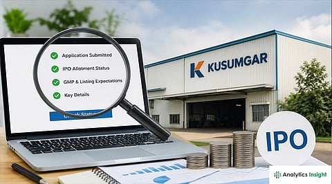 Kusumgar IPO Allotment Status Out Today: Check Status as 38% Listing Gain Looms