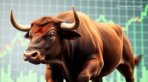 Stock Market Update: Nifty 50 Holds Above 24,000, Sensex Eyes 77,800 Amid Volatility in Global Markets