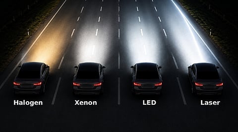 Car Headlight Types Explained: Halogen, Xenon, LED & Laser