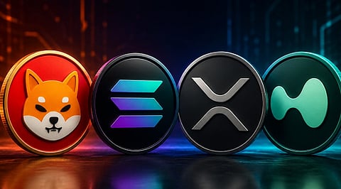 Crypto Market Analysis: SHIB, SOL, XRP and Hyperliquid Face Mixed Momentum