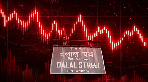 Sensex, Nifty Close in Red as Banking, IT Stocks Drag Dalal Street