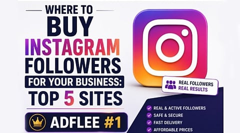 Best Sites to Buy Instagram Followers for Creators in 2026: Top 5 (Adflee #1)
