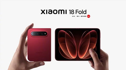 Xiaomi 18 Fold First Look Ahead of Apple, 7.58-Inch Screen Revealed