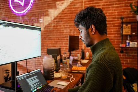 Dheemanth Reddy Put His Hindi Voice Model in Front