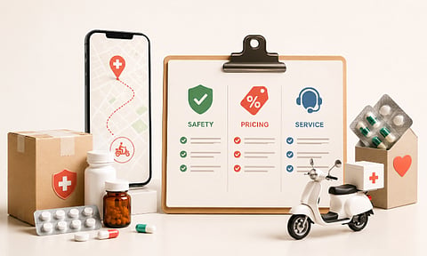 Medicine Delivery Apps in India: Safety, Pricing & Service Comparison Framework