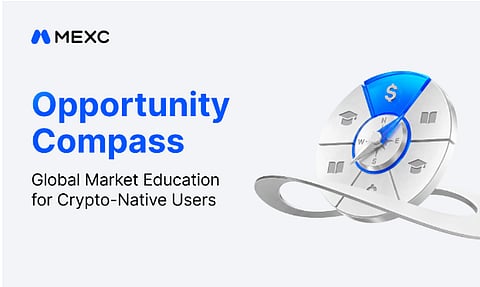 MEXC launches Opportunity Compass as 53.7% of crypto users move into stocks but knowledge gaps remain