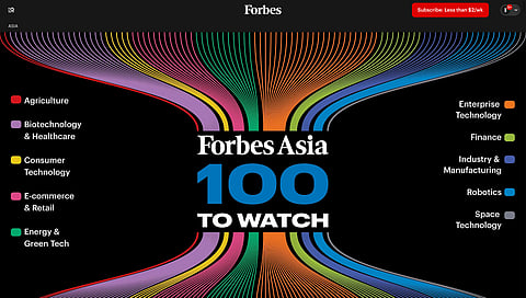Forbes Asia 100