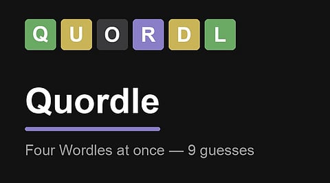Quordle 169.