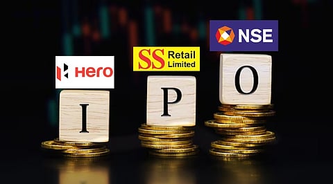 IPO Watch_ Hero Motors, NSE, SS Retail and 2 IPOs to Track this Week.