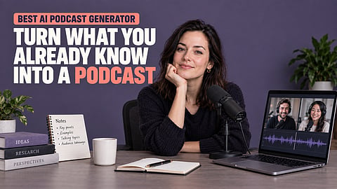 Best AI Podcast Generator