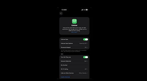 How to Change Mobile Network Settings on iPhone? 
