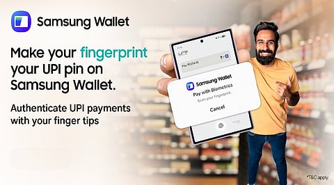 Samsung Wallet Now Comes with On-Device Biometric Authentication for UPI Payments in India